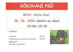 očkování psů